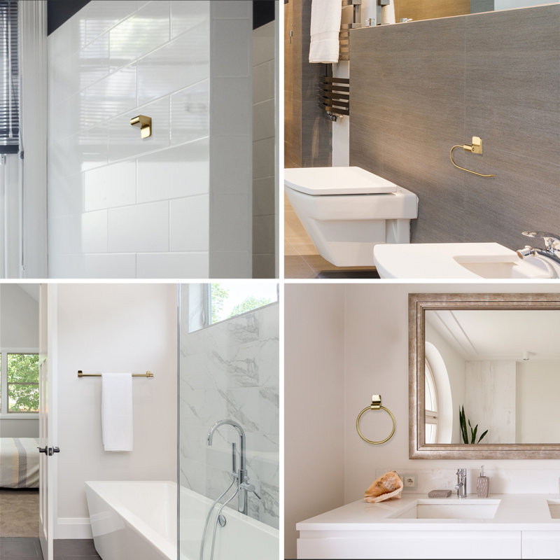 Globe Electric Company Positano 4 Piece Bathroom Hardware Set